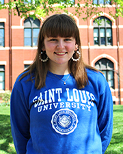 Headshot of student leader Claire Ashum