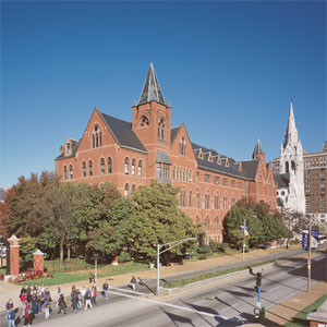A current view of DuBourg Hall.