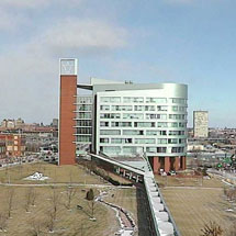 A view of the Edward Doisy Research Center.